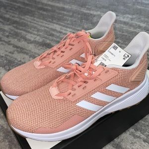 Adidas Duramo Running Shoes, Women’s Size: 7, Color: Pink and White